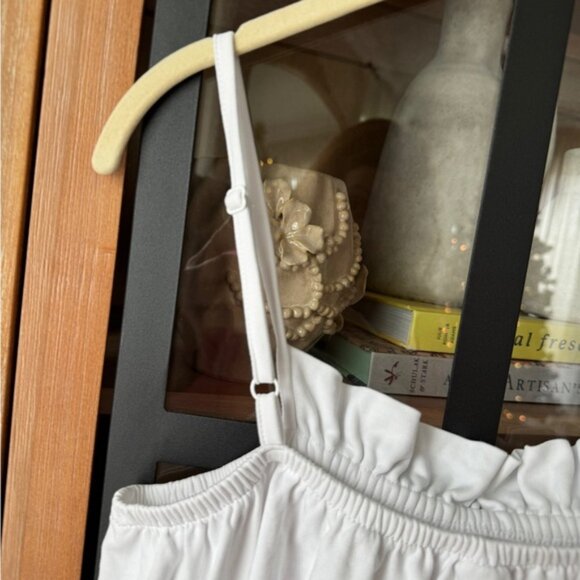 LAKE Pajamas nightgown pima ruffles dress mini bride bridal adjustable pajamas - Picture 6 of 8